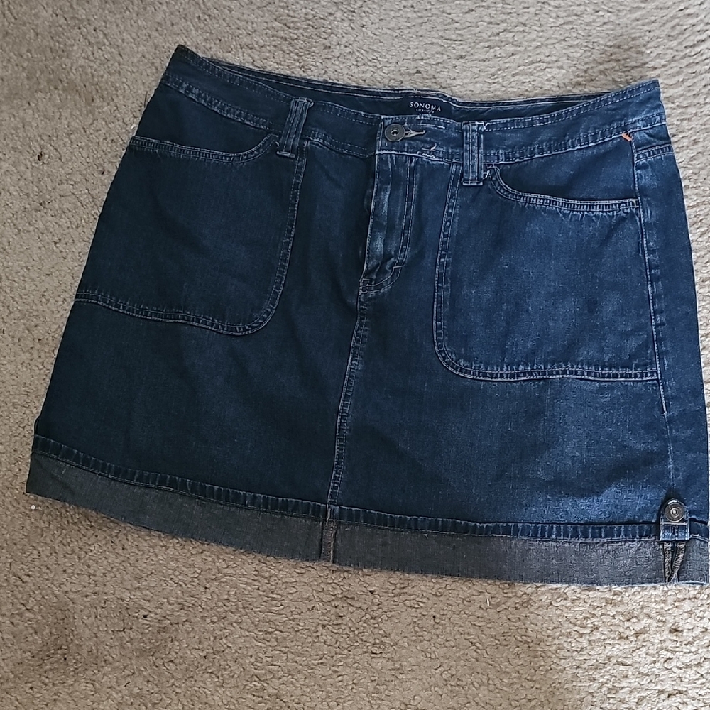 Sonoma Blue Denim Skirt